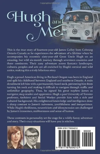 Hugh and Me book back